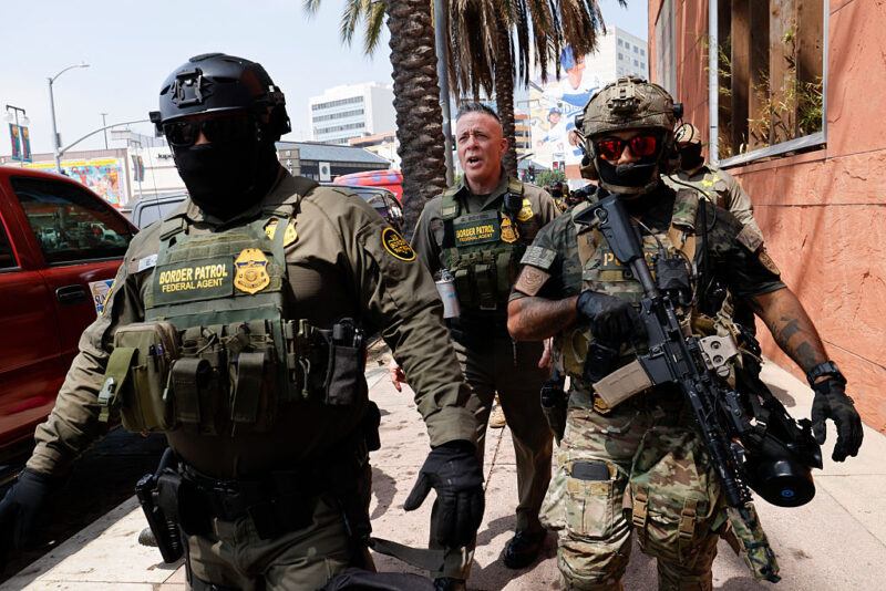 DOJ Wants Judge To Pause California Laws Barring ICE Agents From Wearing Masks