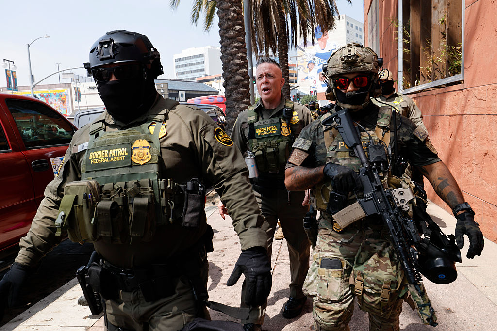 DOJ Wants Judge To Pause California Laws Barring ICE Agents From Wearing Masks