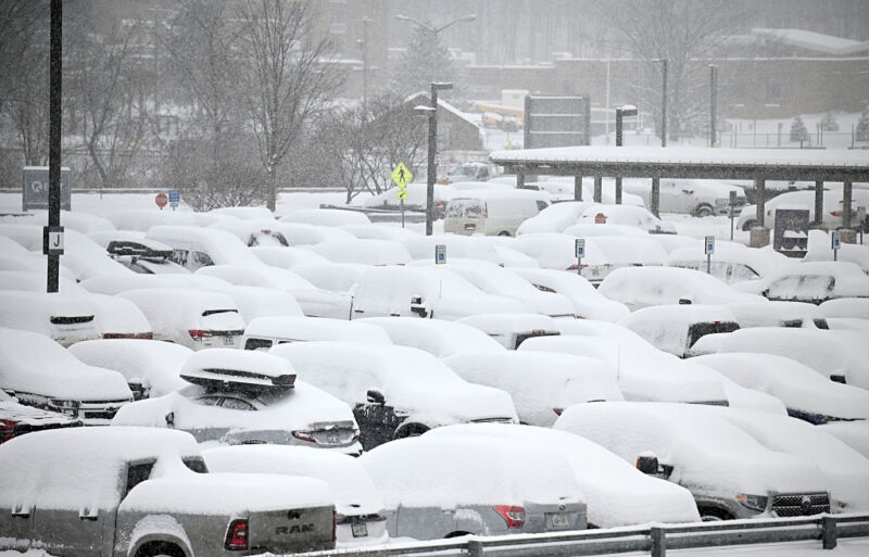 Winter Storm Delays Flights And Leaves Thousands Without Power