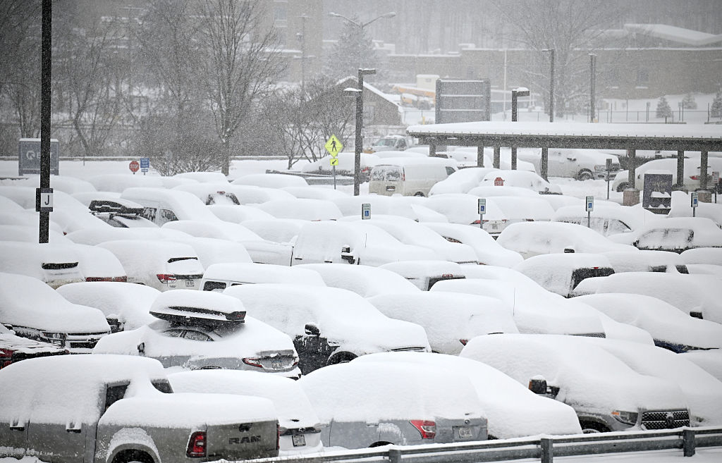 Winter Storm Delays Flights And Leaves Thousands Without Power