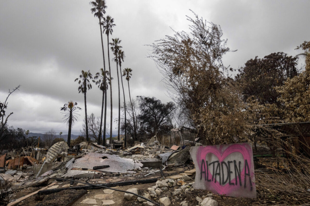 A year after LA-area wildfires destroyed thousands of homes, fewer than a dozen have been rebuilt