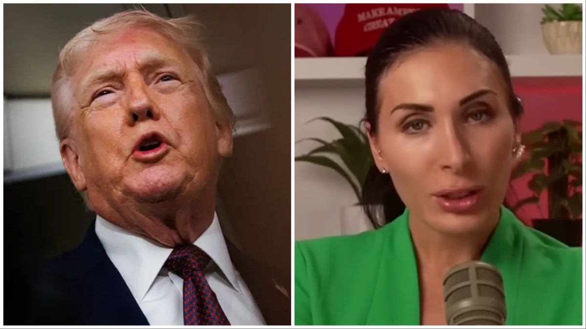 ‘OMG Gross Gross’: Trump Puts on a Cringe Performance Singling Out Laura Loomer at Mar-a-Lago — but It’s His Creepy Words That Has Viewers Gagging