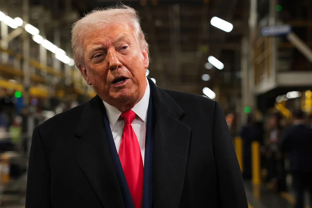 ‘The Smallest Bird I Ever Seen’: Trump’s Ford Plant Meltdown Goes Viral for All the Wrong Reasons as Folks Zoom In On An ‘Embarrassingly Small’ Detail