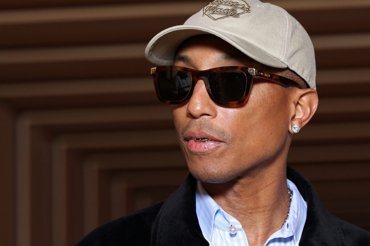 Pharrell Williams latest star-studded Louis Vuitton show brought the house down — literally
