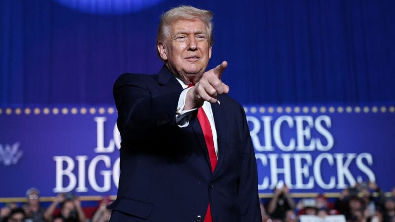 President Trump brags he has done ‘great with white everything’