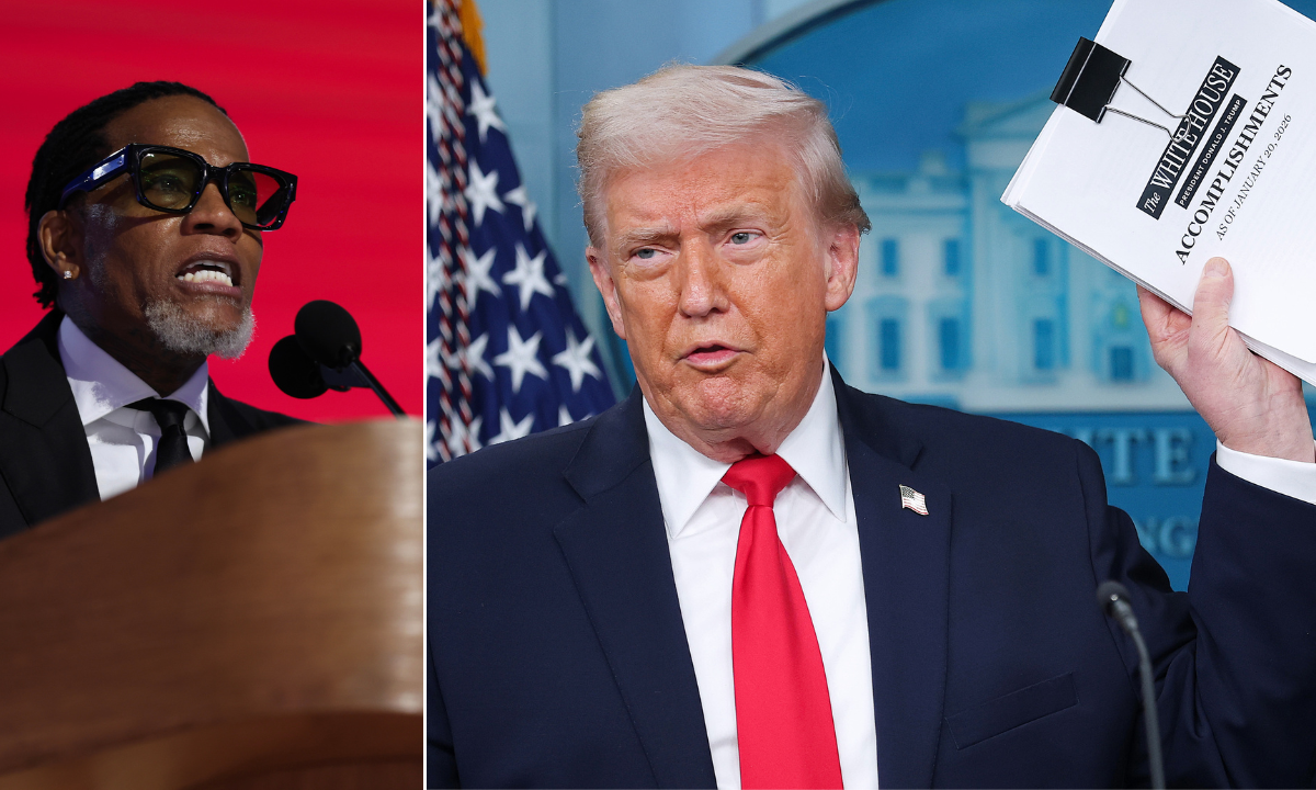 D.L. Hughley blasts Trump’s immigration agenda and takes another swipe at Nicki Minaj