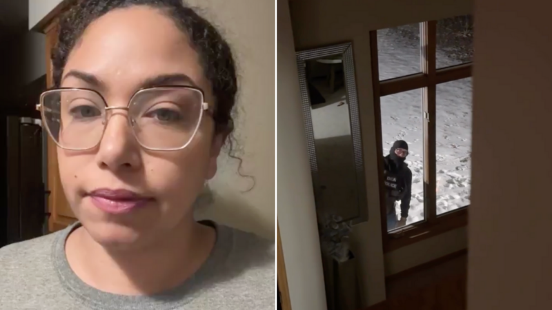 ‘I’m being arrested for filming’: Independent journalist Georgia Fort taken into federal custody