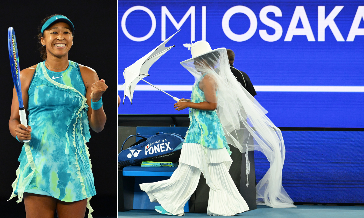 Naomi Osaka turns the 2026 Australian Open into her fashion playground