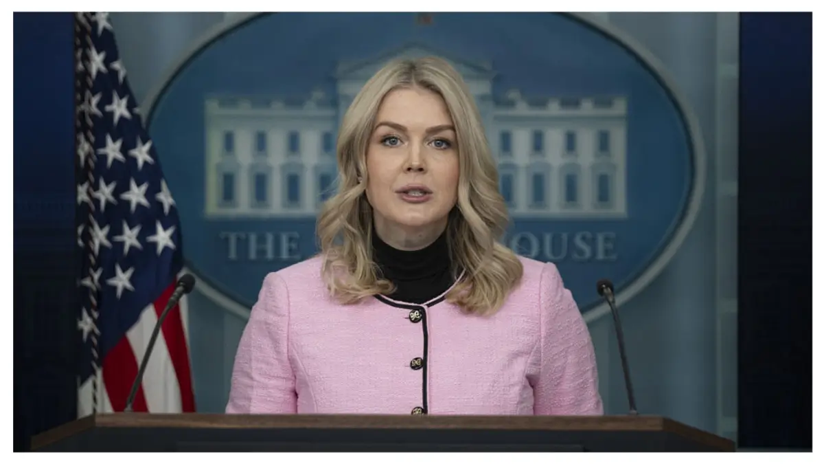 ‘Say What!!!’: Karoline Leavitt Just Fumbled the Script While Defending Trump, Lets Something Slip She Can’t Take Back — and Somehow Makes It Worse Seconds Later