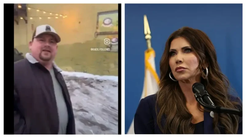 ‘Make Them Scared!’: Man Confronted in Minnesota Over Racist Tattoo, Stammers His Way Through — Then One Question for Noem Blows Up Online After ICE Shooting Days Later