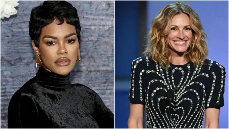 ‘She was Outta Pocket’: Outrage Erupts Over Julia Roberts ‘Inappropriate’ Remark About Teyana Taylor,  Singer Rushes to Her Defense