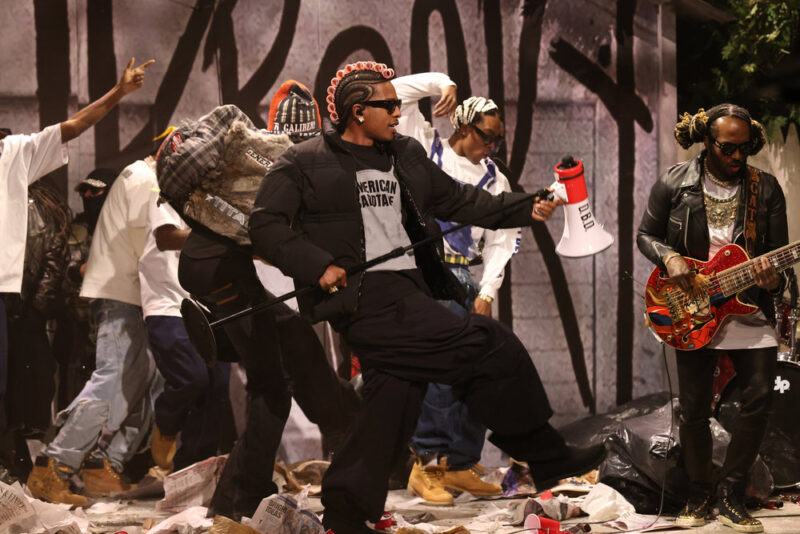 A$AP Rocky brings Thundercat and Danny Elfman to ‘SNL’ performance