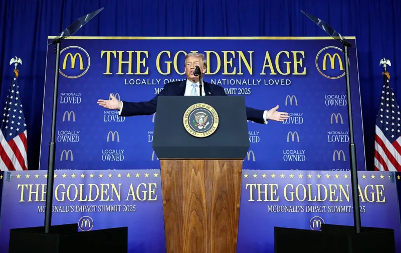 ‘And He’s the One Calling Reporters Piggy’: Trump’s Love Affair with Fast Food Looks More Like a Disgusting ‘Liability,’ and Pictures Make It Worse