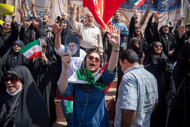 Iran’s supreme leader says protesters are ‘ruining their own streets’ to please Trump