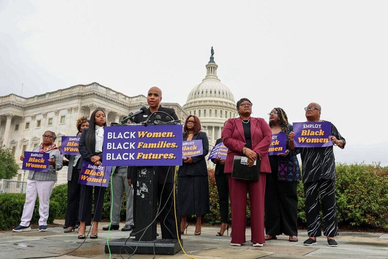 Black women are building community as career doors quietly close