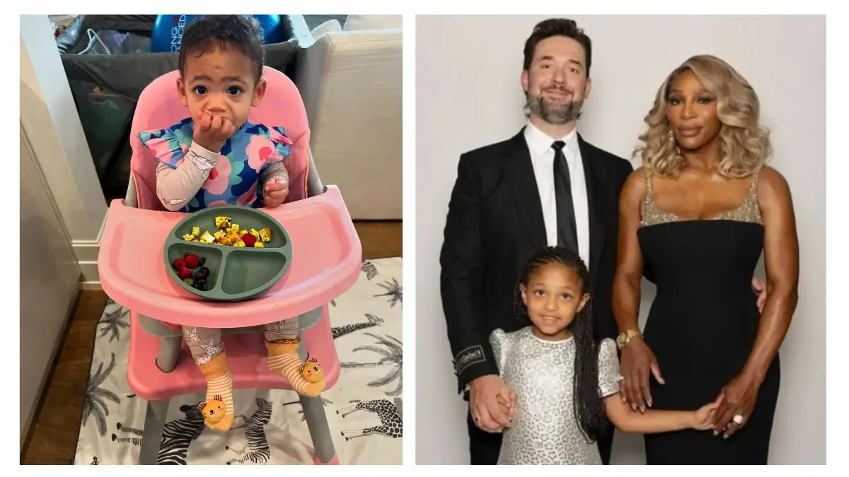 ‘That Second Child Is Cuttin’ Up’: Serena Williams’ Husband Shares New Family Photo as Fans Zoom In on Which Daughter Runs the Show