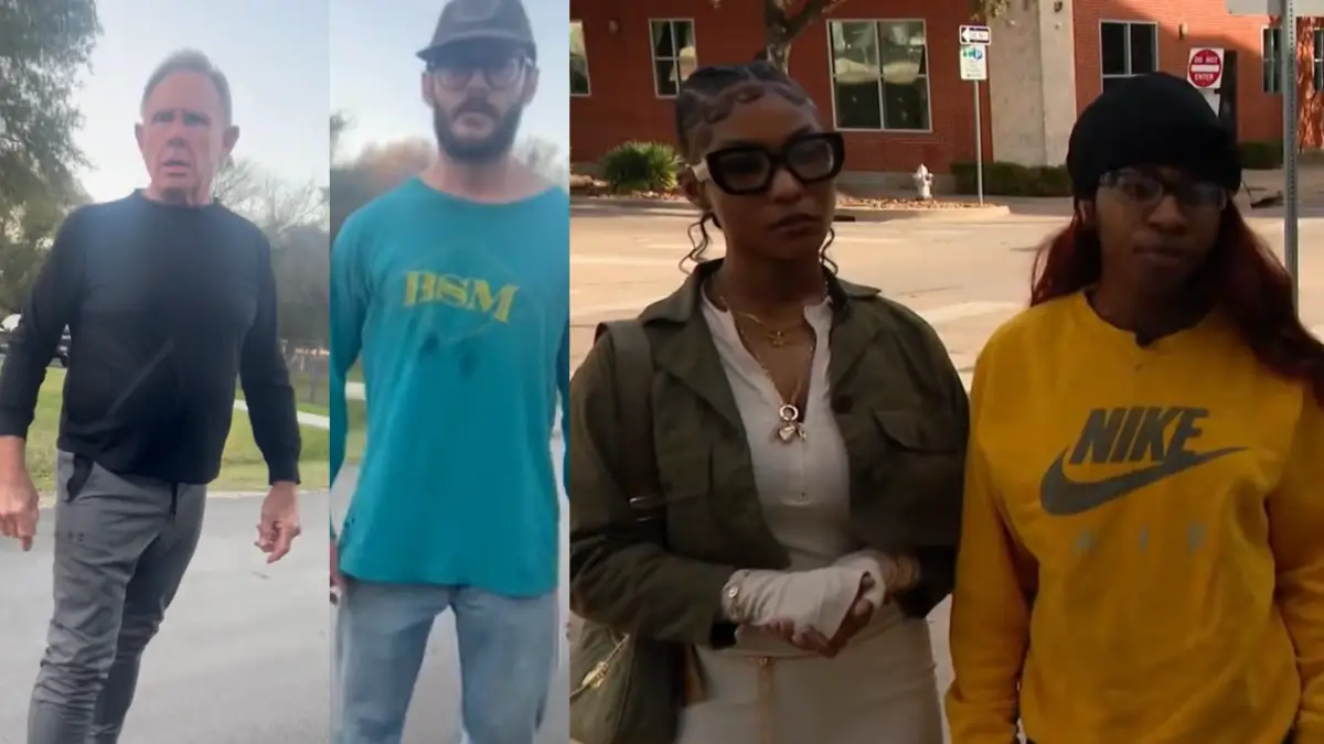 ‘Are You an Idiot?’: Texas Judge Berates Black Amazon Delivery Drivers In Heated Road Rage Clash and Son Spits at Them, Allegedly Calls Them Racial Slurs