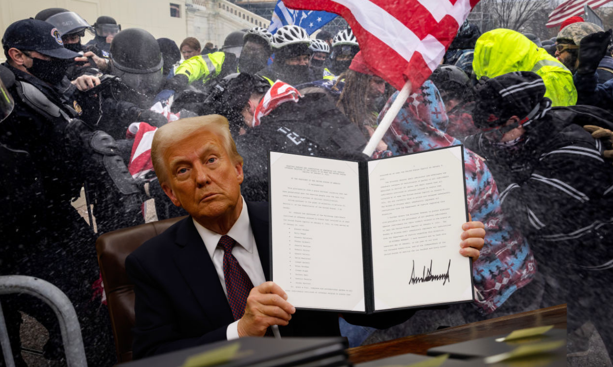 Critics slam Trump for whitewashing Jan. 6 as many rioters he pardoned have committed more crimes