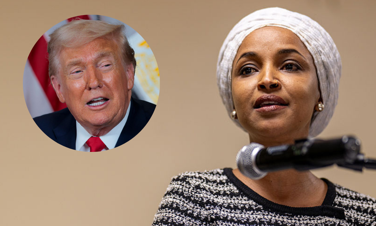 Trump suggests attack on Rep. Ilhan Omar was a hoax she staged herself