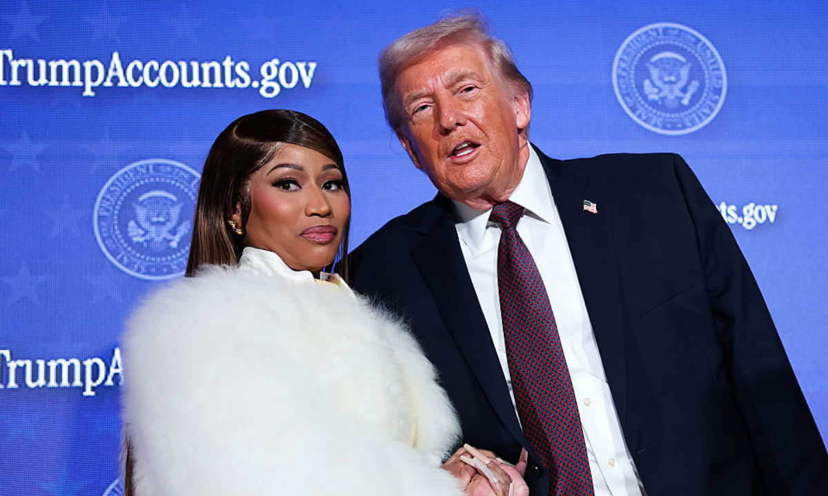 ‘Not the flex she thinks it is’: Nicki Minaj slammed after doubling down on Trump support at DC event
