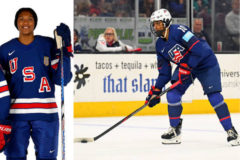 Meet Laila Edwards: The first Black woman to play for Team USA’s Winter Olympic ice hockey team