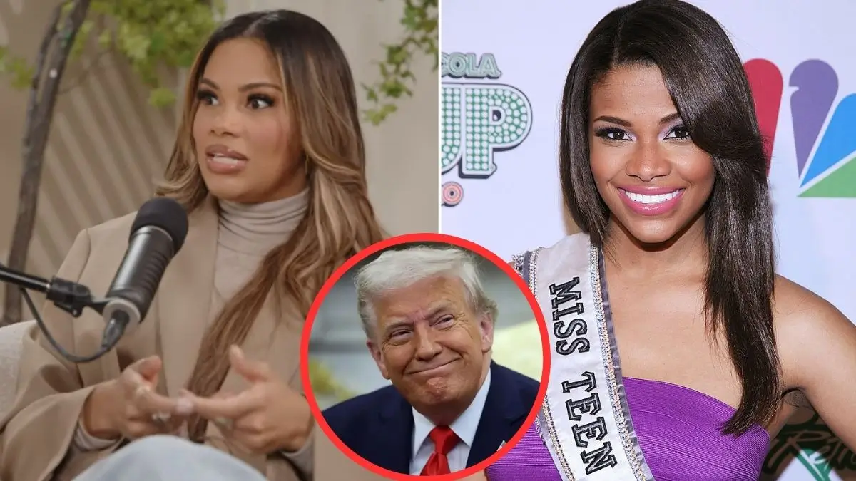 ‘The Type of Black That He Likes’: Former Miss Teen USA Says She Felt Like ‘Animal in a Cage’ After Trump and His Inner Circle Made Googly Eyes at Her