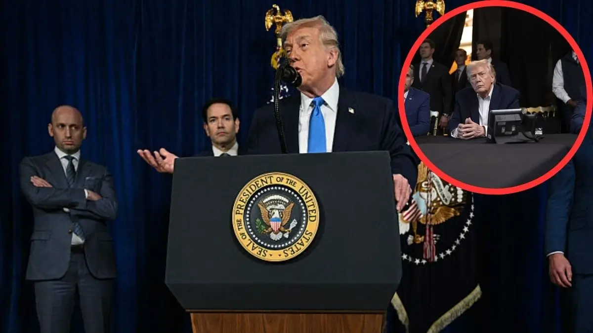 ‘Phones Aren’t Even Plugged In’: Trump Tried to Recreate an Obama-Style ‘War Room’ Flex and Got Exposed When Viewers Zoomed In on Staff Huddled Under Sheets and All the Messy Details