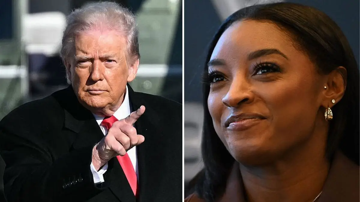 ‘OMG Haha’: Trump Is Publicly Humiliated in a Jaw-Dropping Oval Office Scene as Simone Biles Is Dragged Into the Mess