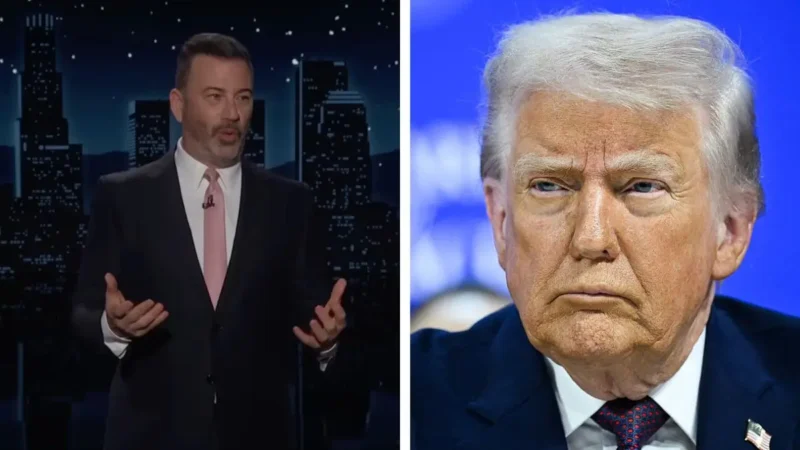 ‘Oh You Can See That?’: Jimmy Kimmel Lands an ‘Exclusive Interview’ with Donald Trump — but the Way He Showed Up Had Viewers in Stitches