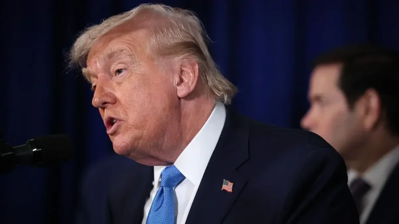 ‘Look at His Face’: Tightly Cropped Trump Photo Triggers Makeover Rumors as Fans Zoom In on Swelling Around His Eyes and Wonder What Happened