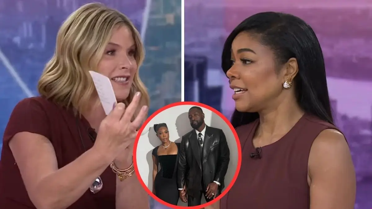 ‘A Very Jealous Woman’: Jenna Bush Hager Gets Emotional Over Gift from Dwyane Wade as Cameras Zoom In on Gabrielle Union’s Side-Eye