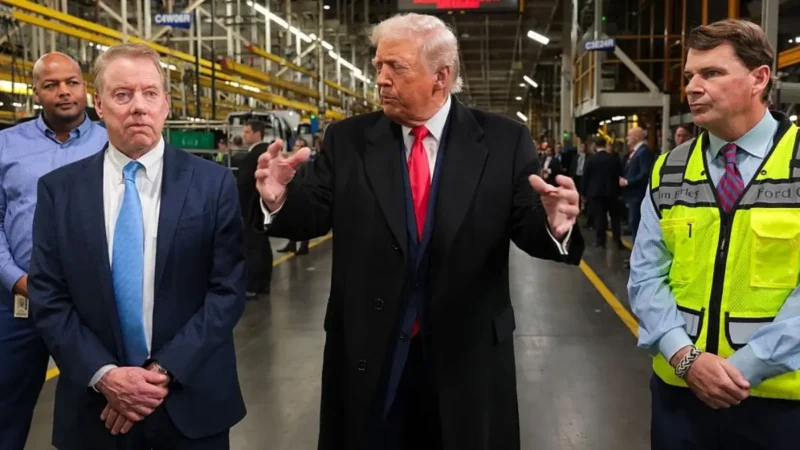‘That’s the Smell of a Diaper’: White House Downplays Trump’s Ford Factory Blowup as Workers Zero In on One Nauseating Detail