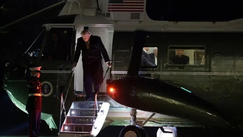‘He Doesn’t Know Where He Is’: Trump Vanishes from Cameras After White House Return, But Late-Night Footage Has Viewers Spiraling Over His Condition 