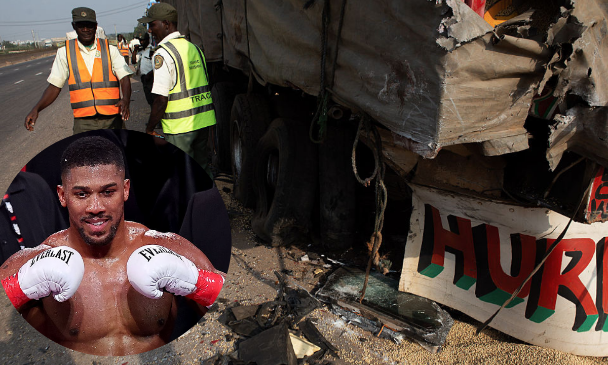 Anthony Joshua’s driver charged after deadly crash in Nigeria