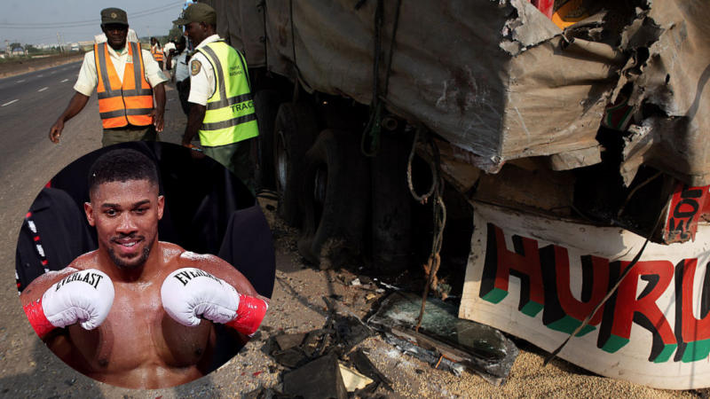 Anthony Joshua’s driver charged after deadly crash in Nigeria