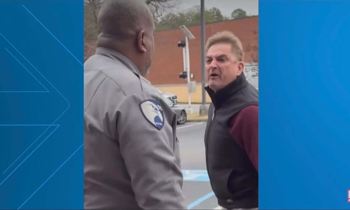 Georgia man arrested after hurling racist insults at Black security guard, claiming free speech