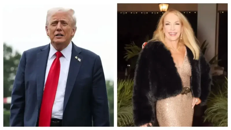‘He Stole It’: Trump Turns Cold as Ivana’s Reported ‘Best Friend’ Is Pushed Back by Secret Service After Mar-a-Lago Claims