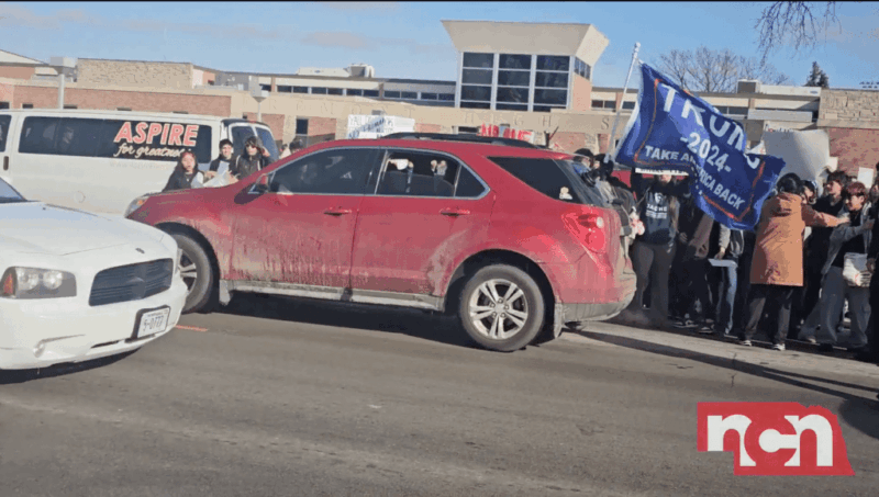 Teen Trump Supporter Allegedly Drives Into Another Student During Anti-ICE Protest In Nebraska