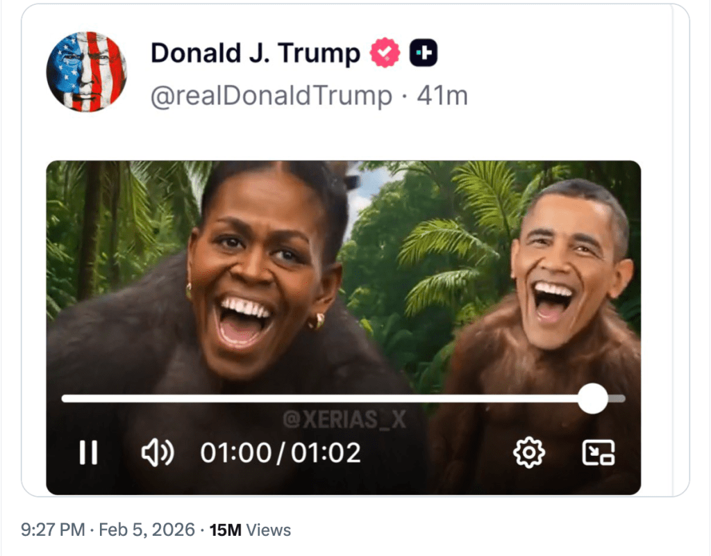 Trump Posted His Obama Ape Video. The Power Move Is Laughing At Him