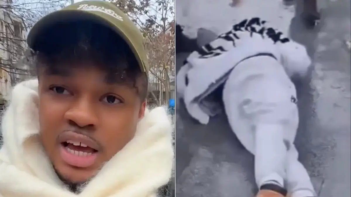 ‘You’re Bugging Out’: White Man Pushes and Harasses Black Travel Influencer on Video, Eats Pavement — But the Man Who Defended Himself Ends Up in Police Custody