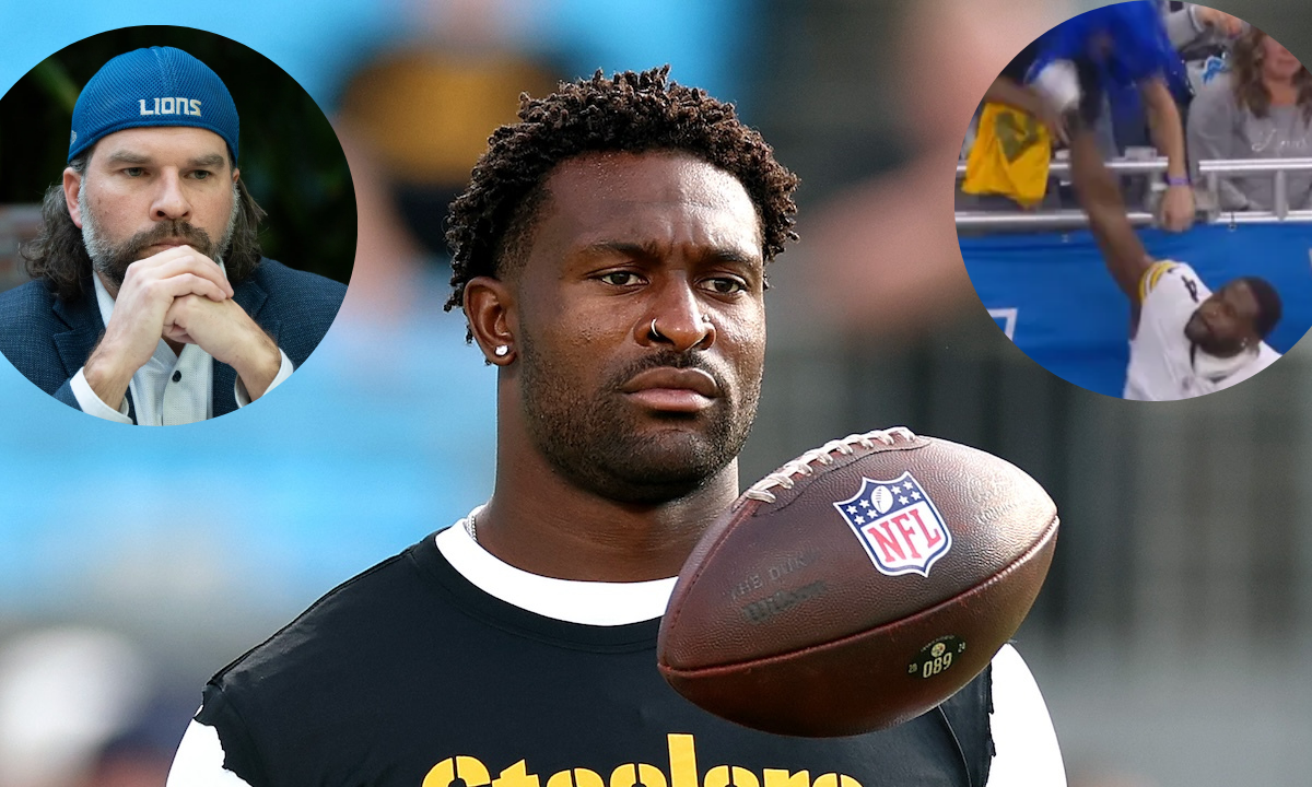 Man who was grabbed by DK Metcalf during Lions game files $100 million defamation lawsuit