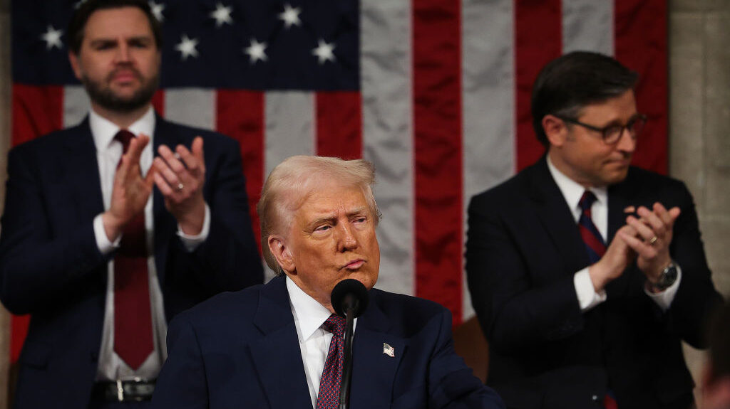Trump approval ratings reach new lows ahead of State of the Union address