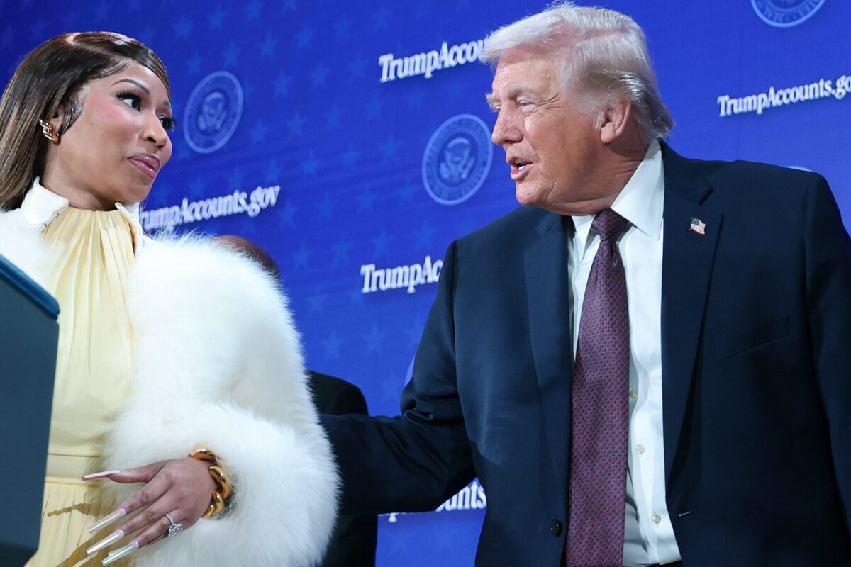 Nicki Minaj says her political pivot was fueled by the ‘bullying’ President Trump faced