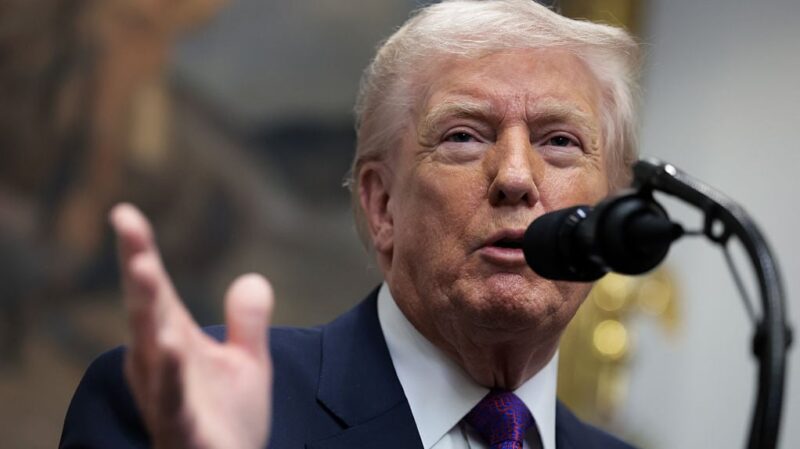 President Trump again defends racist video depicting Obamas as apes