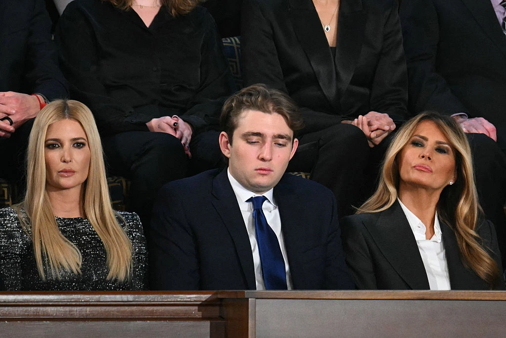 ‘Did U See That?’: Trump’s ‘Winning’ SOTU Speech Implodes After Eagle-Eyed Fans Catch Barron’s Defiance and Melania’s Cold Shoulder — Exposing Family Cracks He Didn’t Want Seen