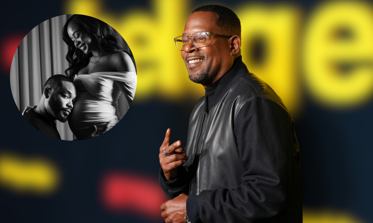 Martin Lawrence’s ‘heart is overflowing’ at the news of him becoming a grandfather
