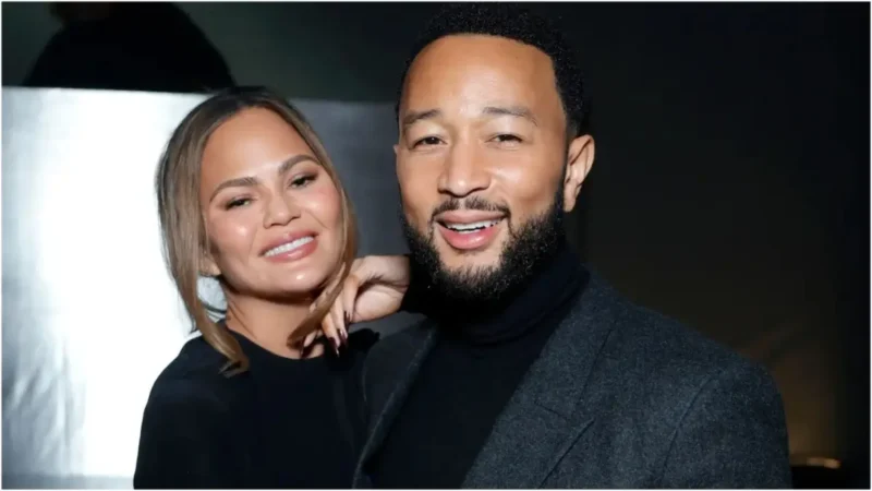‘John Wants to Run’: Chrissy Teigen’s See-Through Looks Turns Heads, But Her Husband’s Face Tells Another Story