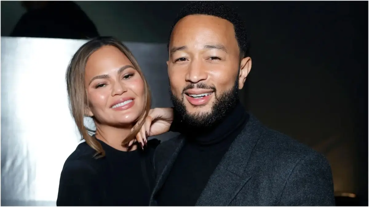 ‘John Wants to Run’: Chrissy Teigen’s See-Through Looks Turns Heads, But Her Husband’s Face Tells Another Story