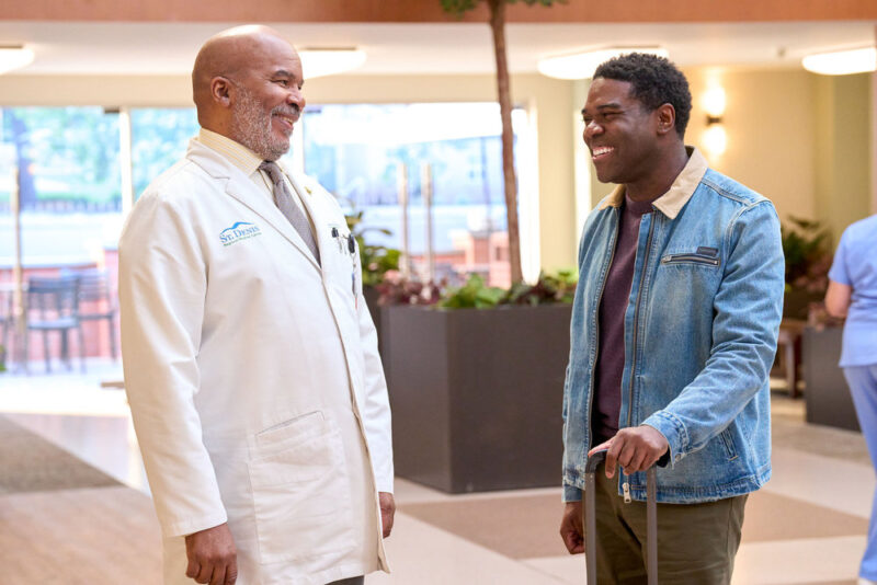 ‘St. Denis Medical’ Exclusive: David Alan Grier brings his ‘son’ to work in episode guest starring Sam Richardson