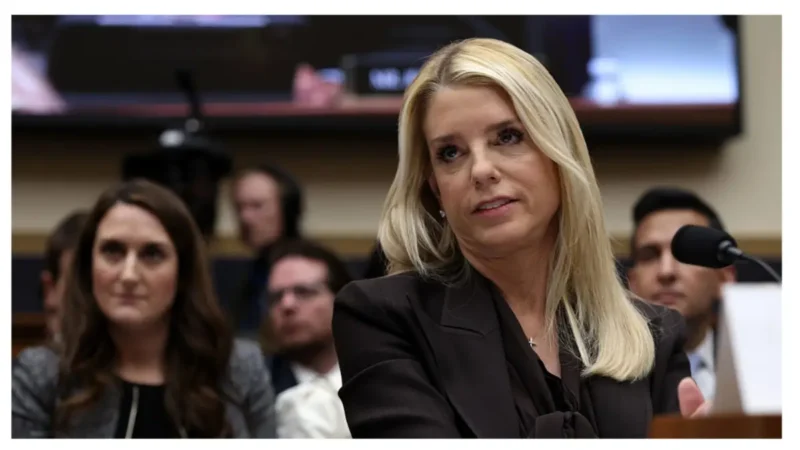 ‘A Pardon Won’t Save Her’: Cameras Catch Pam Bondi Pull a Move So Reckless Viewers Couldn’t Believe What They Were Seeing — Now Even Trump’s Protection Looks Shaky